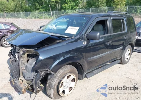 2013 Honda Pilot Lx z USA, uszkodzony, nr VIN 5FNYF4H27DB076868